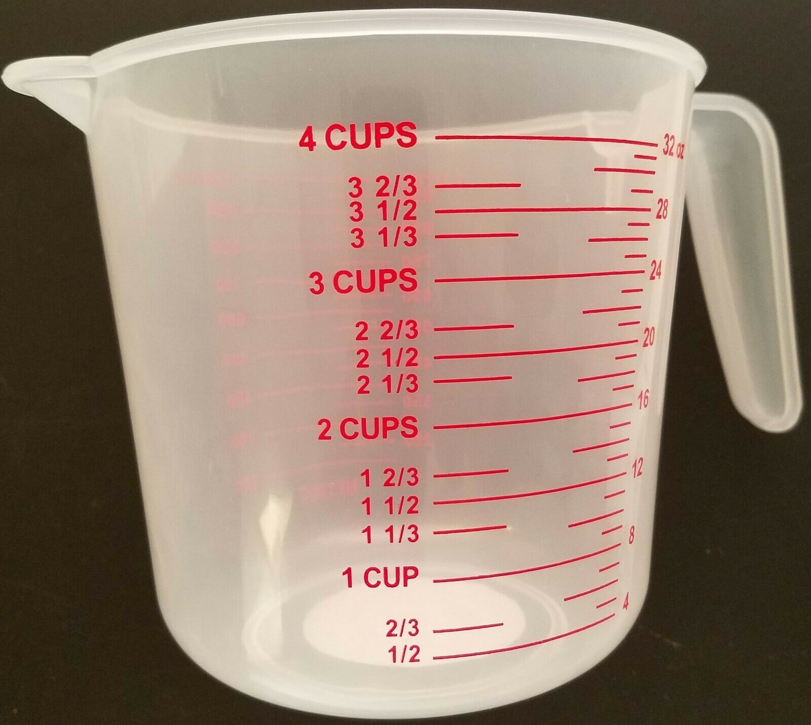 1 4 cup to oz liquid