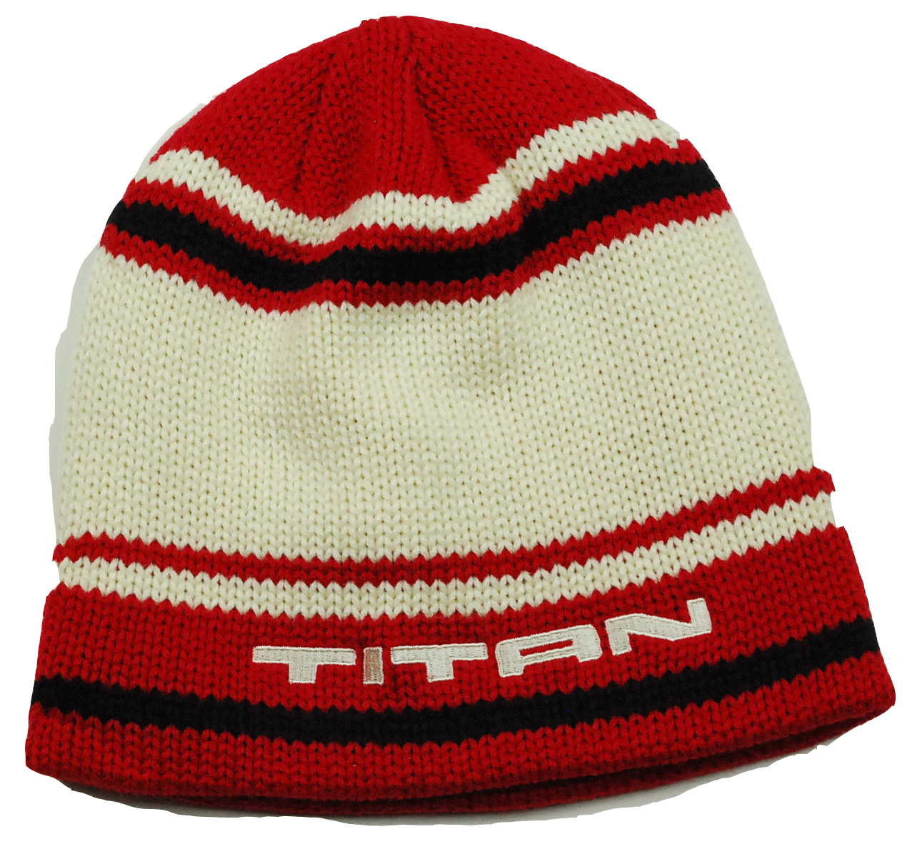 CCM RETRO TITAN HOCKEY STRIPED WINTER KNIT HAT/ BEANIE/ TOQUE OSFM Hats