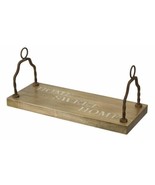 Decorative Home Sweet Home Swing (Rope Not Included) 23.5&quot;L Wood/Iron - £77.96 GBP