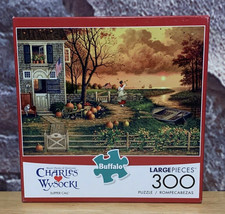 Buffalo Games Charles Wysocki Supper Call 300  Piece Large Piece Jigsaw ... - $16.62