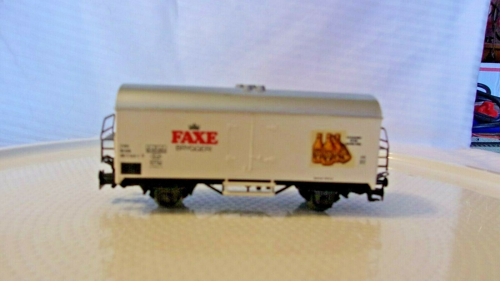 Primary image for HO Scale Marklin Covered Wagon, Faxe Bryggeri, White, NO box