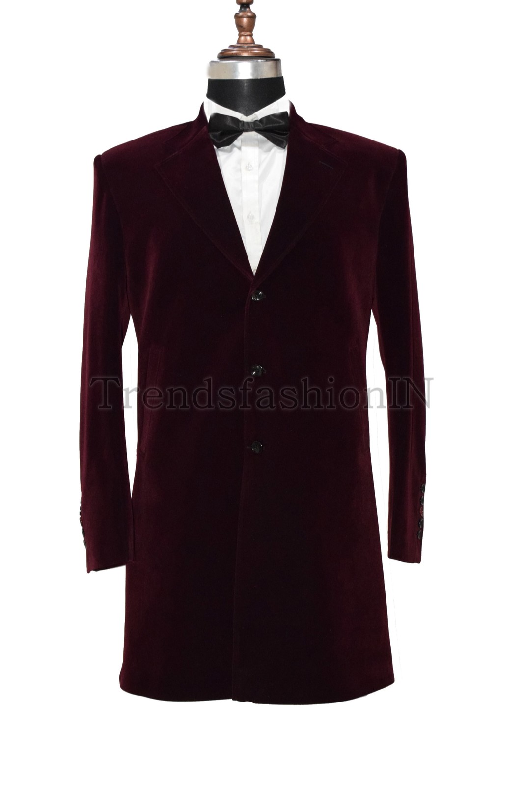 12th Doctor Who Peter Capaldi Burgundy Velvet Party Wear Blazers Coats