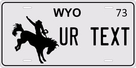 Wyoming 1973 License Plate Personalized Custom Auto Bike Motorcycle Mope... - $10.99+