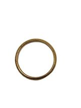 TIFFANY & CO. 750 18K Yellow Gold Wedding Band Ring Sz 11-1/2 7.2g image 5