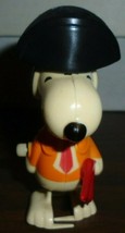 Snoopy Matador Bull Fighter Wind Up Walker Toy 1966 Hong Kong Peanuts - $27.64