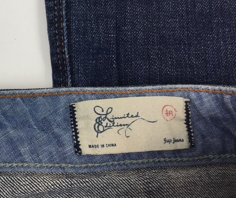 1969 gap jeans limited edition