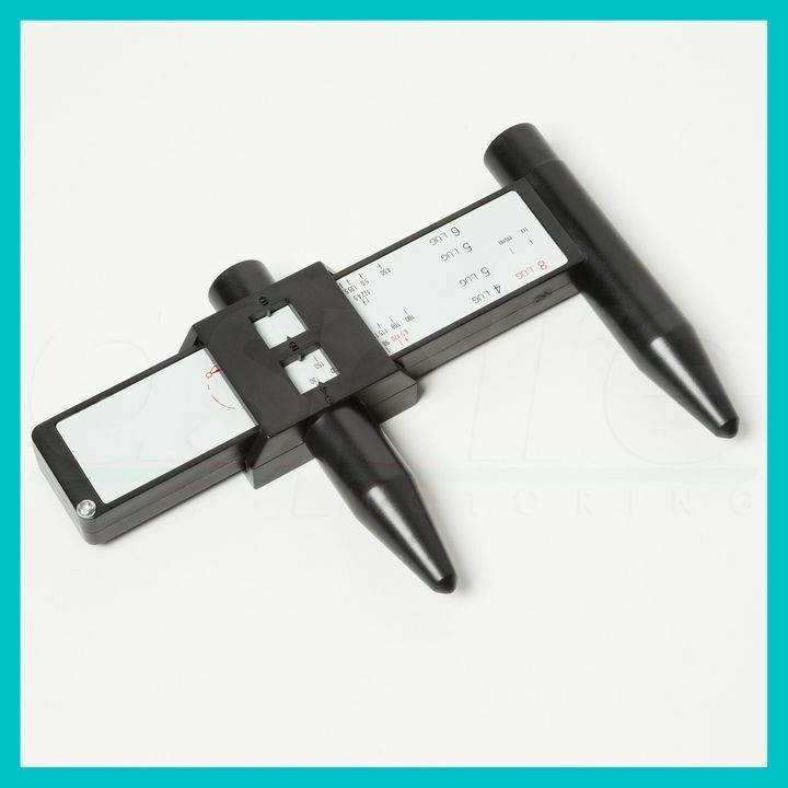 Wheel PCD Bolt Pattern Gauge Tool Rim 4 5 6 8 Holes Lug Measurement