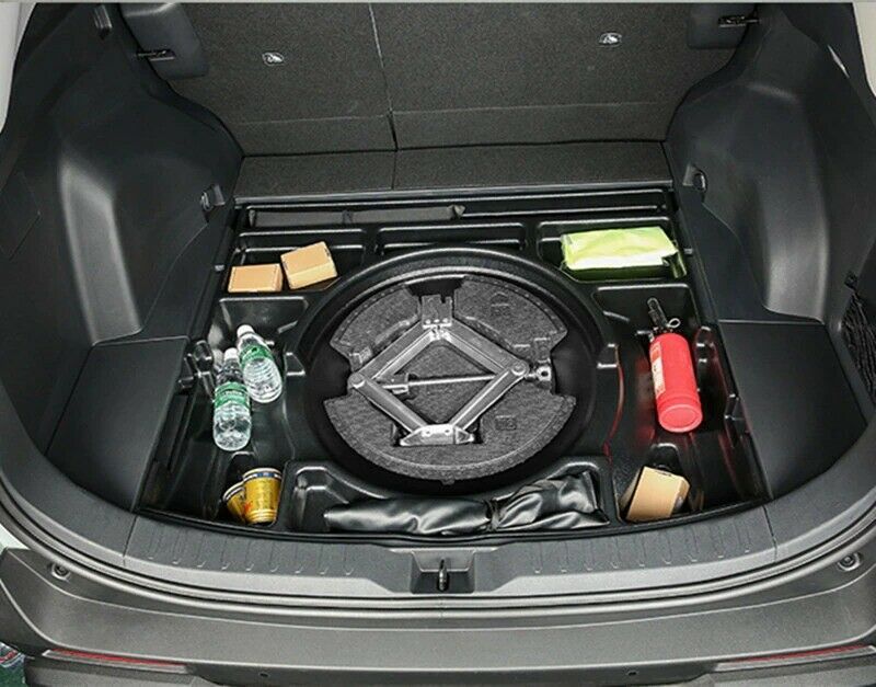 Spare Tire Storage Box Rear Trunk Tail Spare Wheel Organizer For Toyota