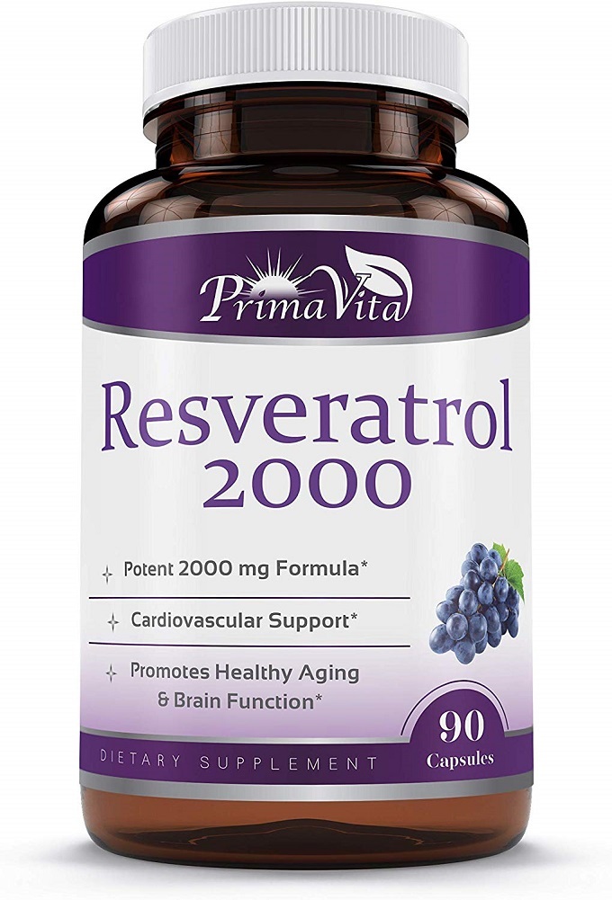 High Purity Resveratrol 2000mg- Super Strong, Maximum Strength Remmunity Support