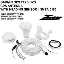 GARMIN GPS 24XD HVS GPS ANTENNA W/HEADING SENSOR - NMEA 0183 - $310.00