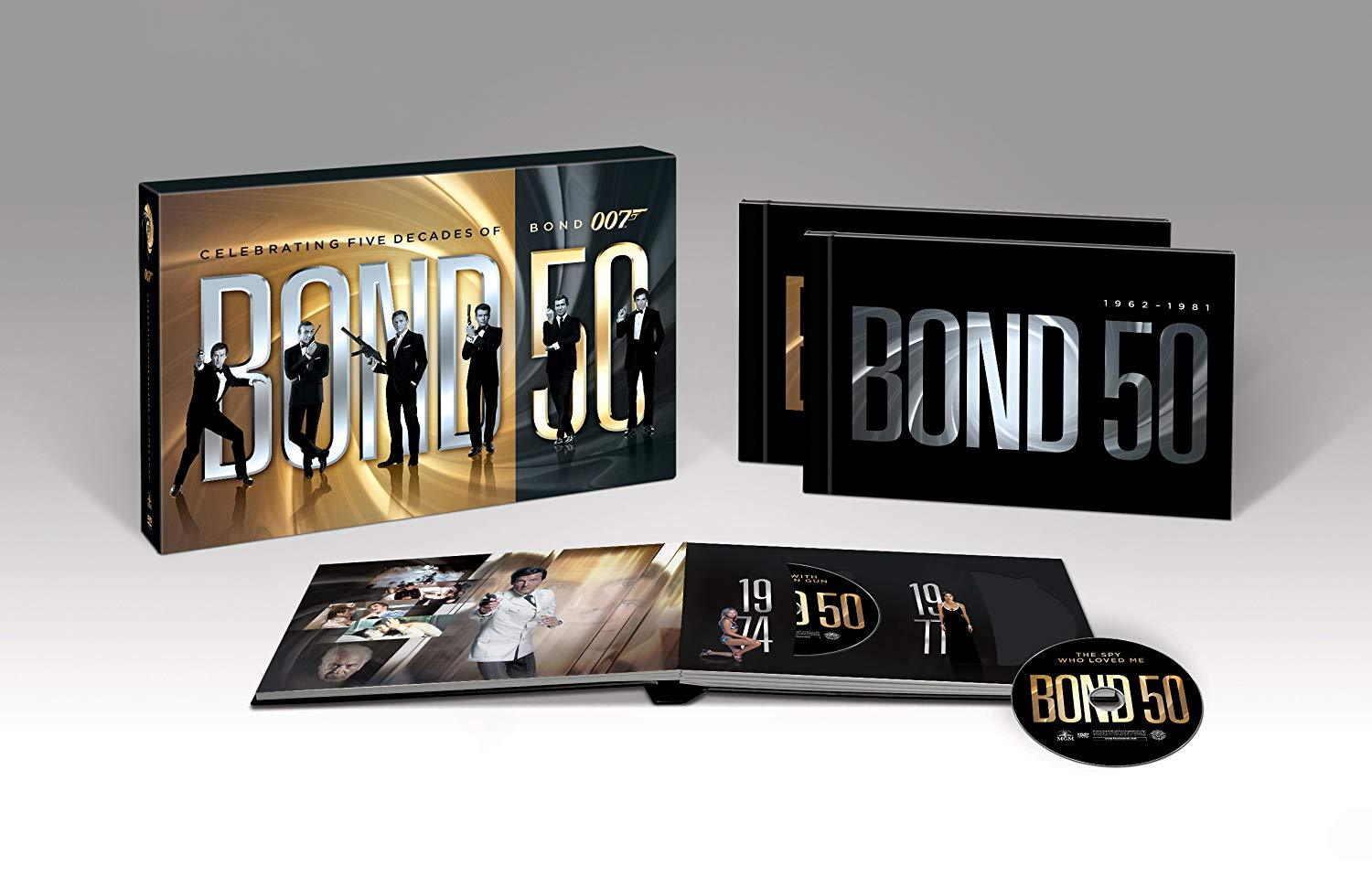 Bond 50 :Celebrating 5 Decades of Bond Box Set (2012, DVD, 22 Dics ...