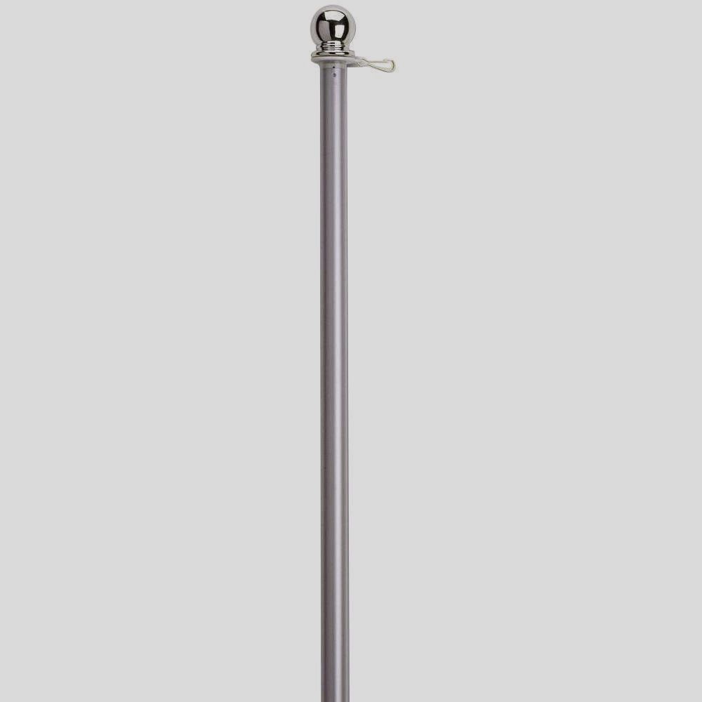 VALLEY FORGE 1in X 5ft Aluminum Flag Pole w/ Anti-Wrap Sleeve & Clips 60731 NEW!