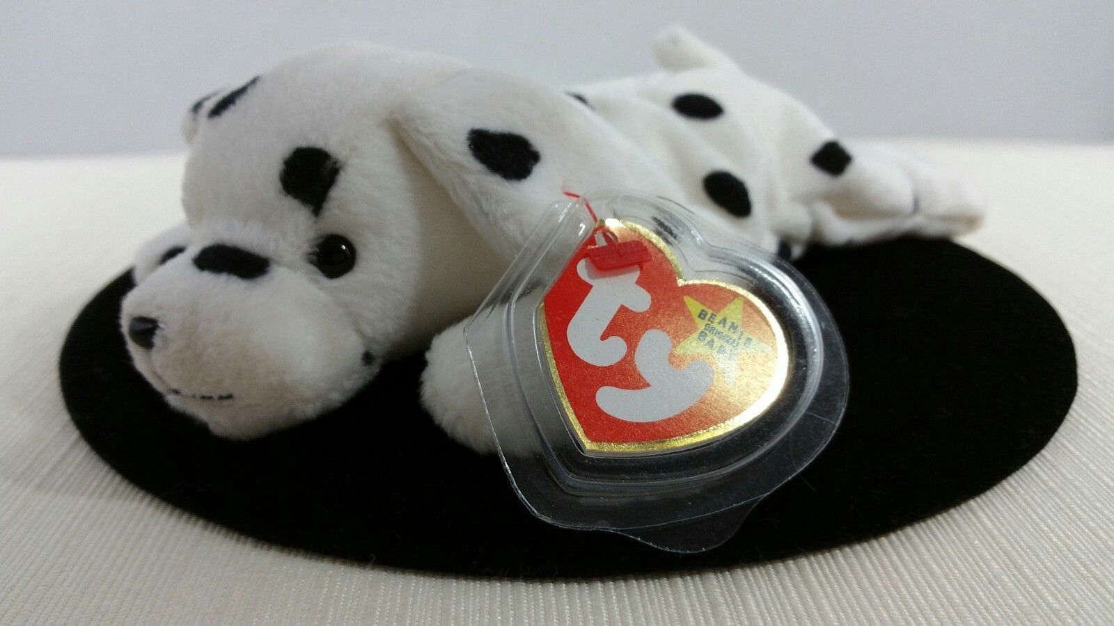 Primary image for Retired Ty Beanie Babies Original Sparky Dog Dalmation Style Number 04100