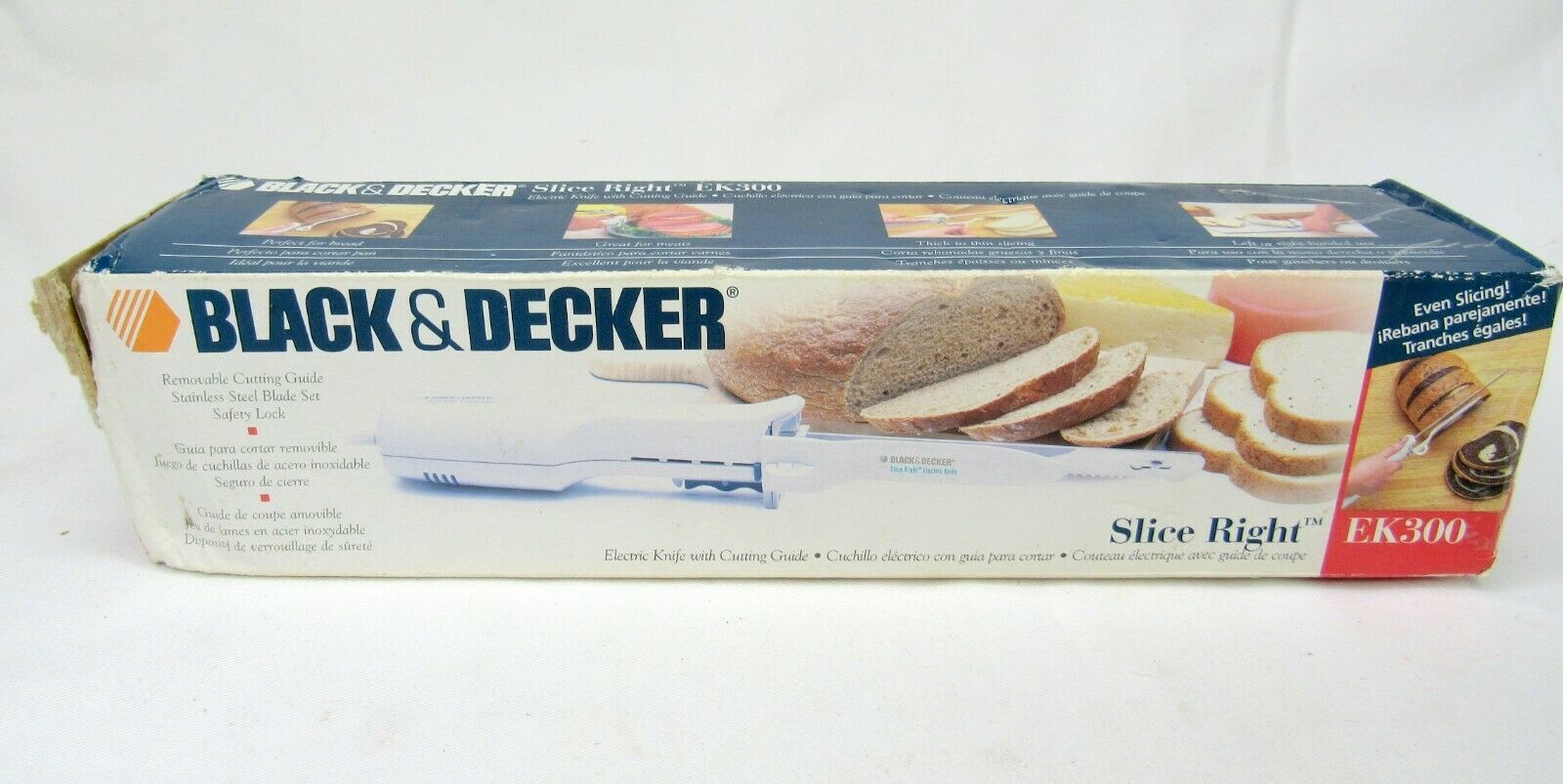 BLACK & DECKER SLICE RIGHT EK300 ELECTRIC KNIFE Slicers & Electric Knives
