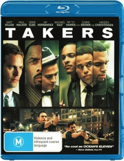 Takers Blu-ray | Paul Walker, Matt Dillon, Idris Elba | Region Free