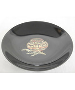 Couroc of Monterey Black Bowl with Inlaid Southwestern Jar Clay Pot Vint... - $10.88