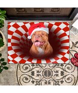 Pitbull Christmas - Dog Doormat | Welcome Mat | House Warming Gift | Chr... - $29.95+