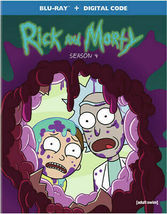 Rick and Morty: Season 4 (Blu-ray, 2020) Animation DVD Brand New &amp; Sealed - $29.99