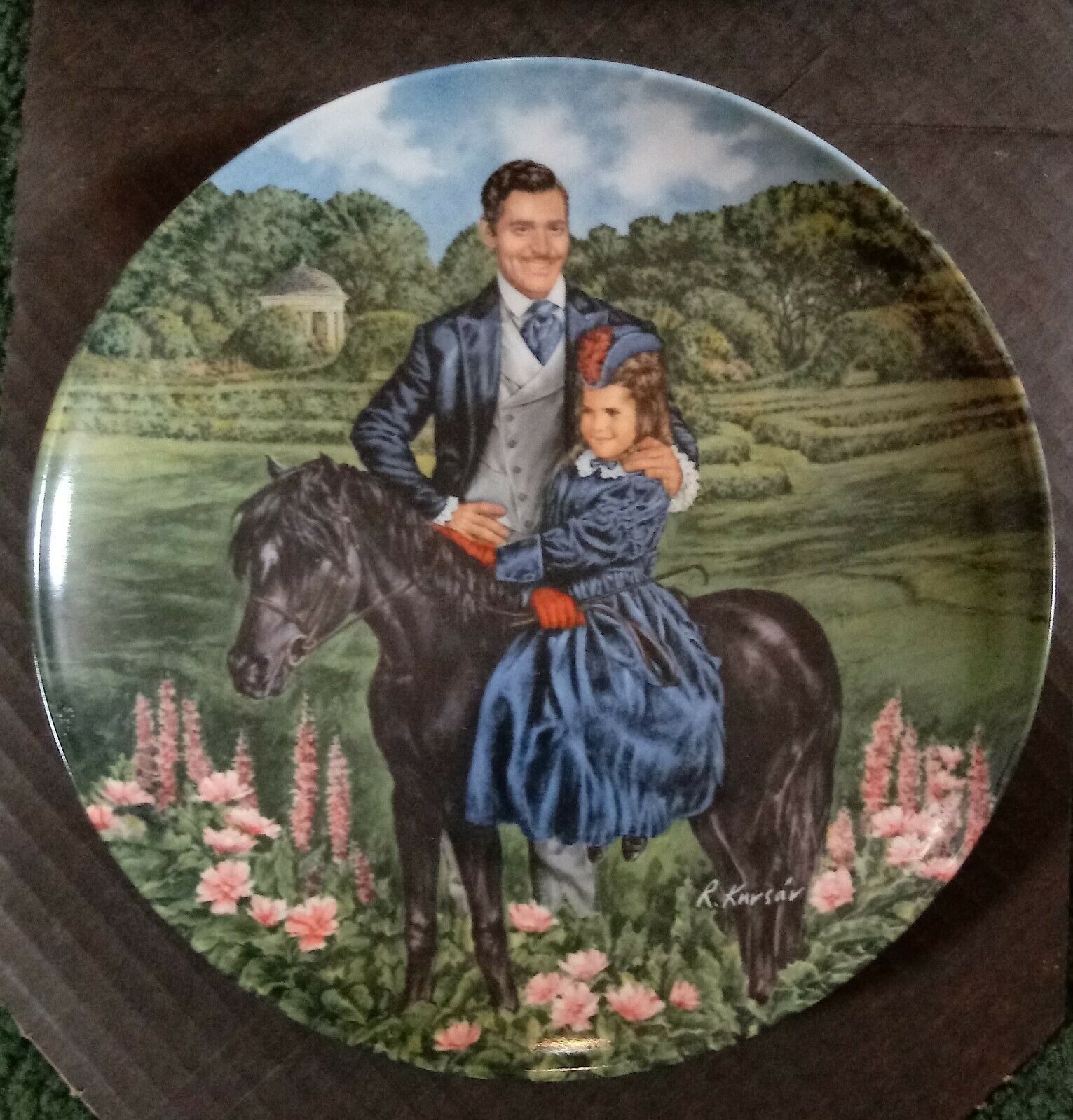 Primary image for Knowles "Bonnie and Rhett"  Gone With the Wind 8" Plate