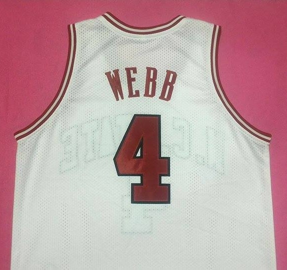 SPUD WEBB NC State Wolfpack White 