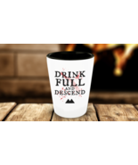 Twin Peaks Revival Shot Glass Drink Full and Descend  - $16.95