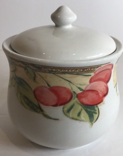 Gibson Designs "FRUIT GROVE" Dinnerware Collection (Cherries,Grapes