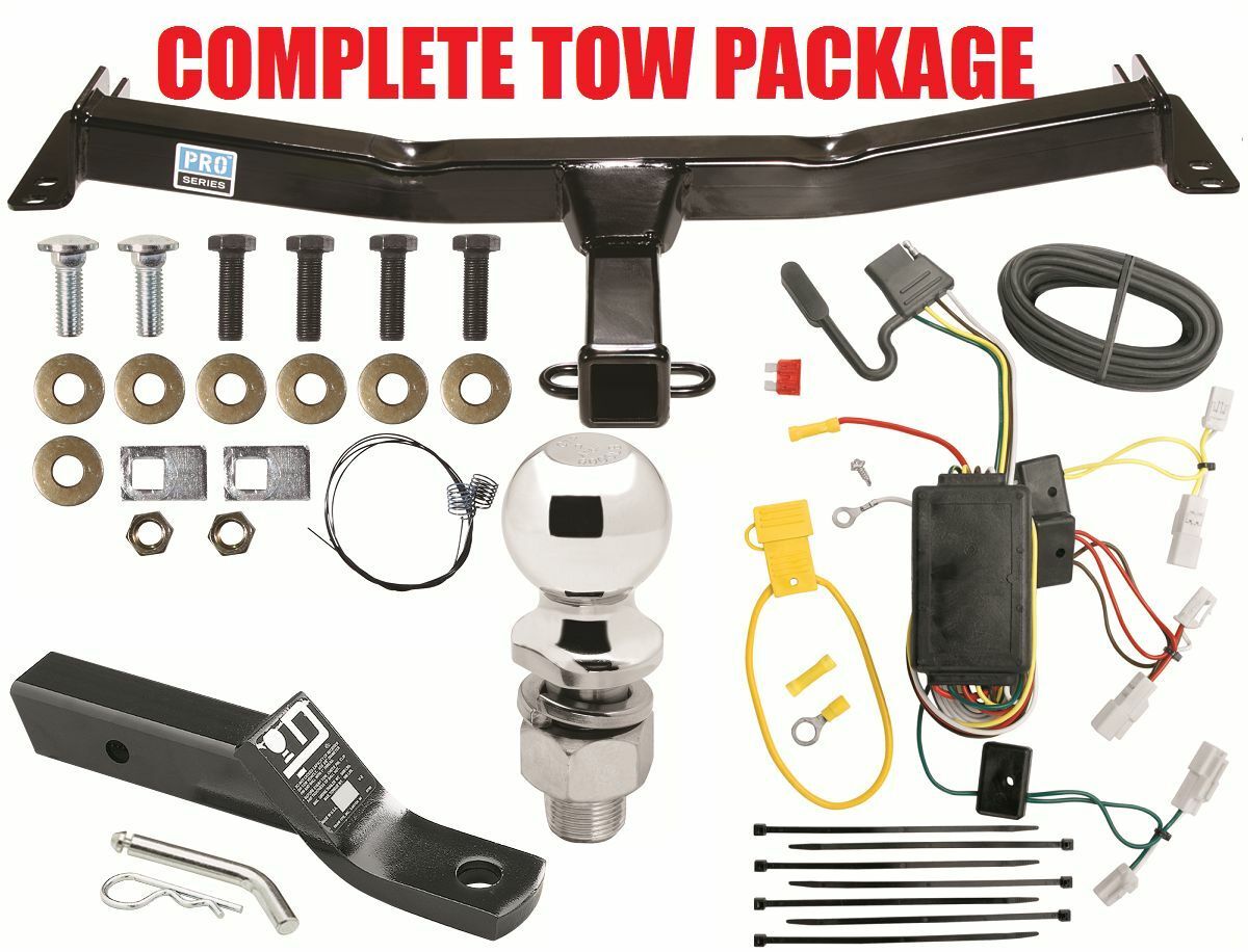 COMPLETE TRAILER HITCH RECEIVER TOW PACKAGE FITS 20072014 TOYOTA FJ