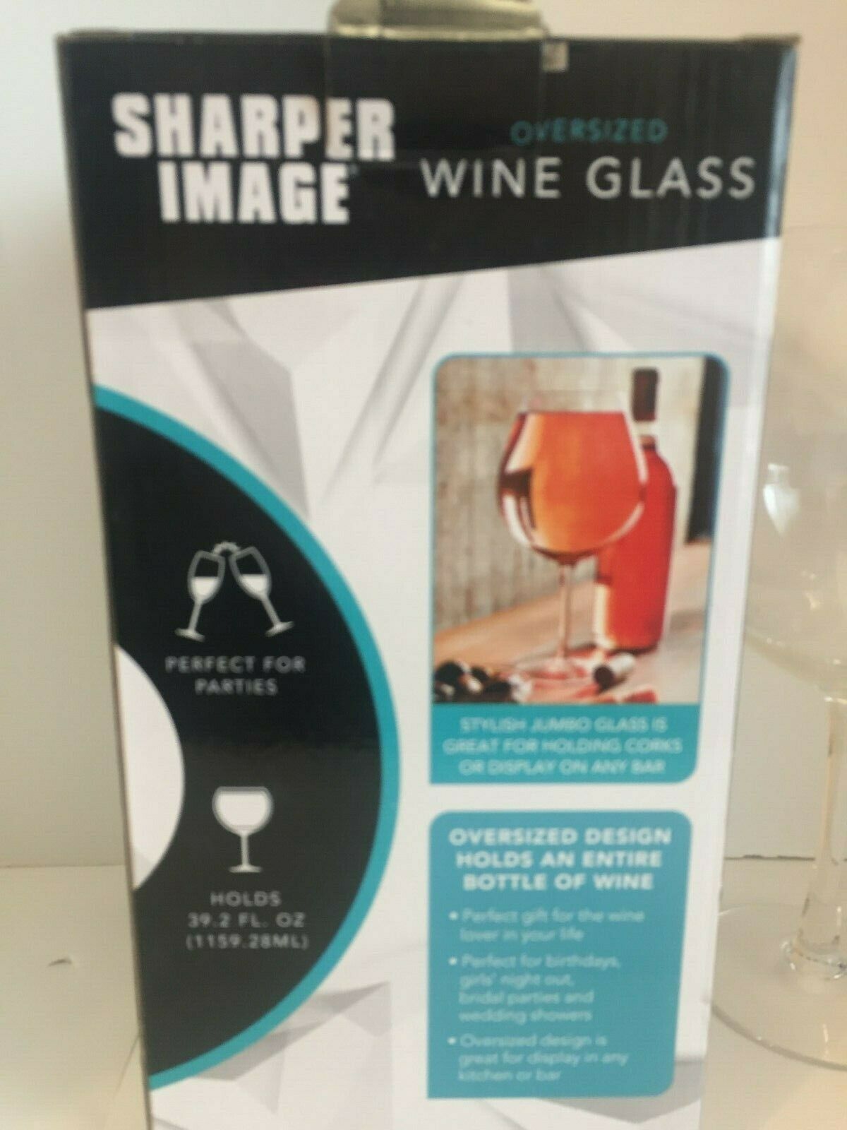 Sharper Image Oversized Wine Glass Glassware