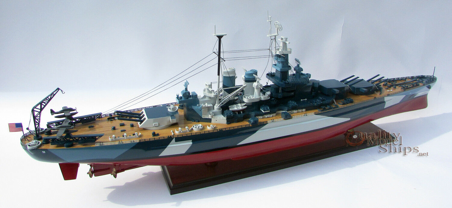 USS North Carolina (BB55) Museum Ship Model Scale 1220