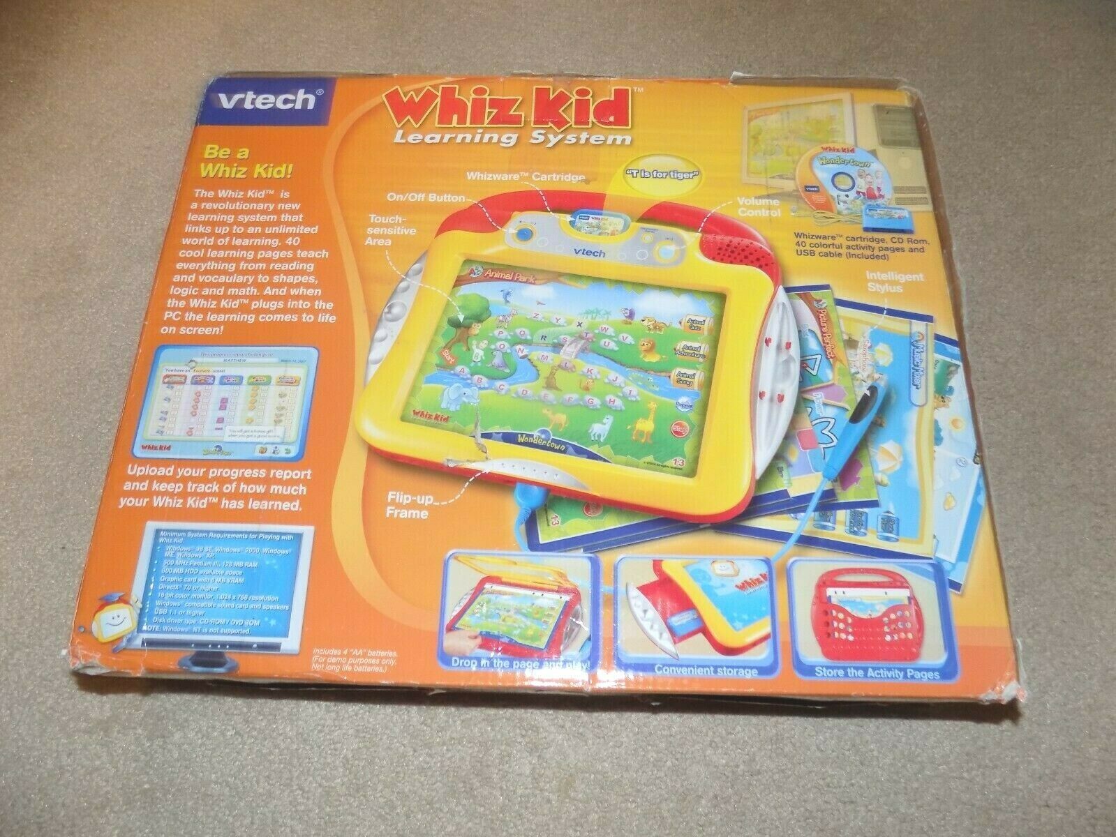 Vtech Whiz Kid Electronic Learning System 36 Years Old (New in Box