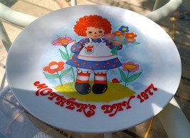 VTG Raggedy Ann 1977 Mother’s Day Collectors Plate~2nd/ limited Edition ... - $14.84