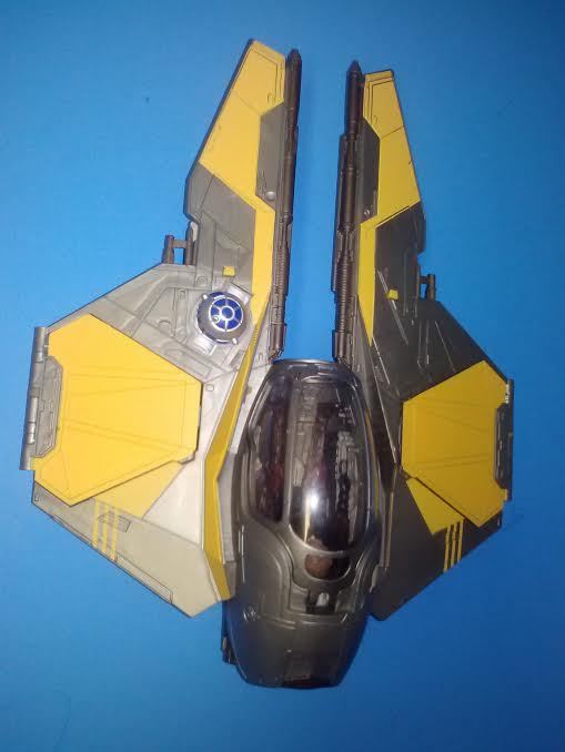 Star Wars Anakin Jedi Star Fighter jet Episode III 2013 hasbro - TV ...