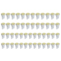50PCS T10 8SMD Bright White LED Interior Light Bulbs W5W 194 158 168 282... - $14.00