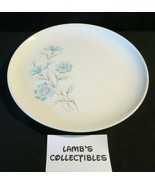 Ever Yours Boutonniere Blue Flowers Plate Aqua Taylor Smith company Bone... - $9.25