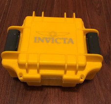Invicta Impact One Slot Yellow Dive Case Watch Storage Case 28 - $25.00