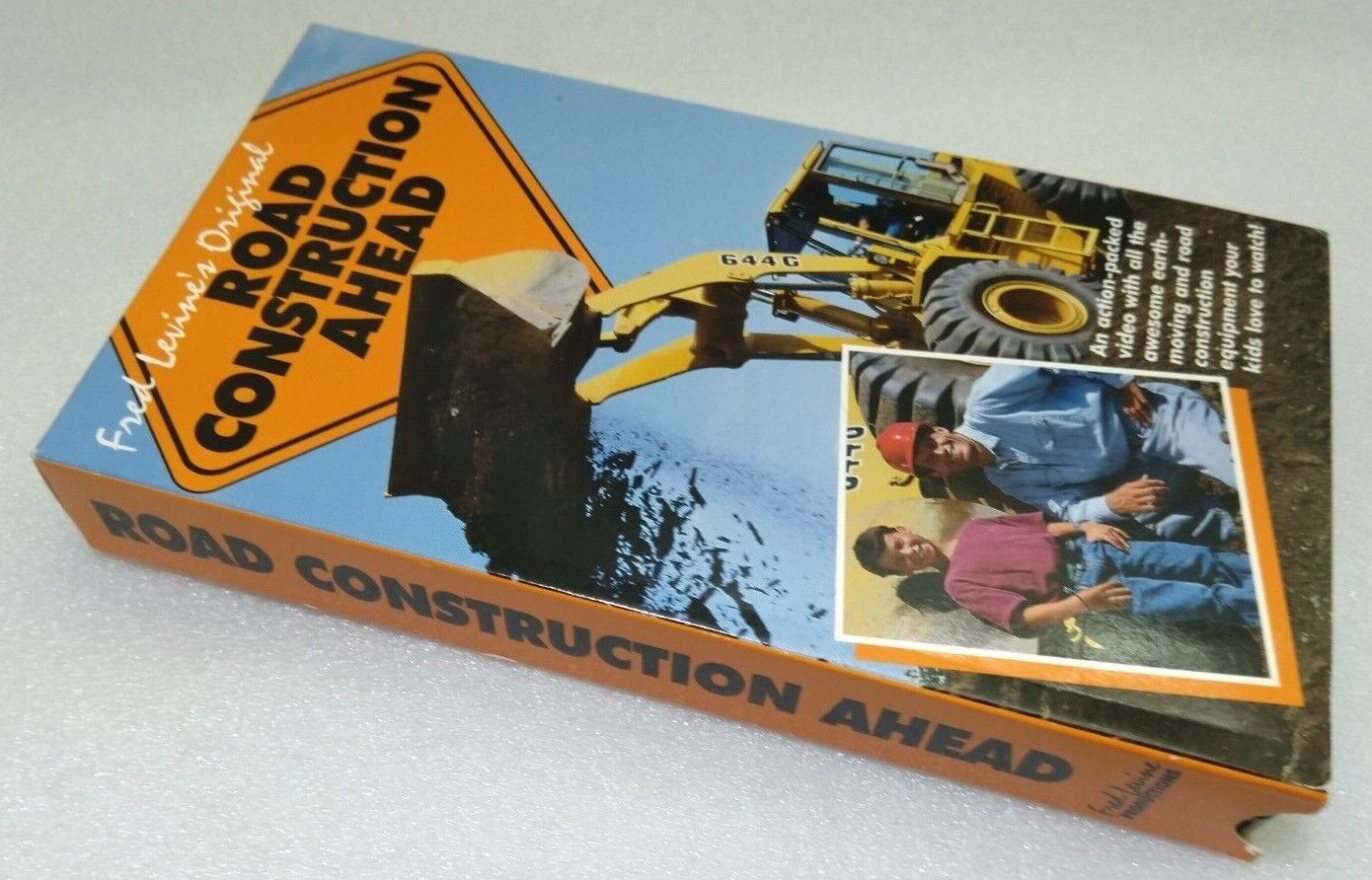 VHS Road Construction Ahead (VHS, 1991, Fred Levine Productions) - VHS ...