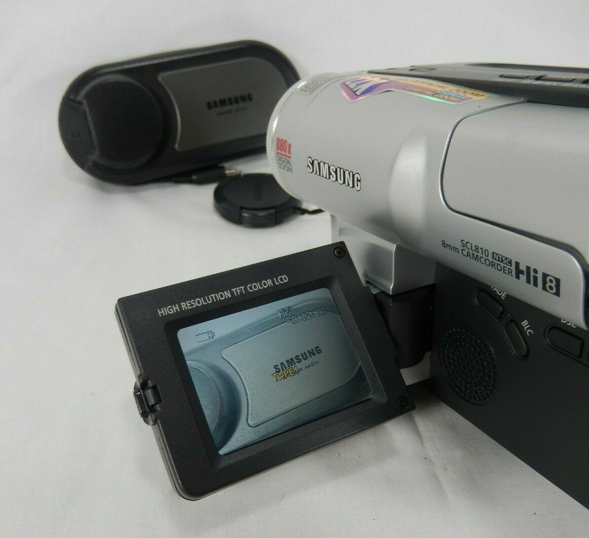 Samsung SCL810 HI8 8mm Camcorder VCR Player Video Transfer W Power