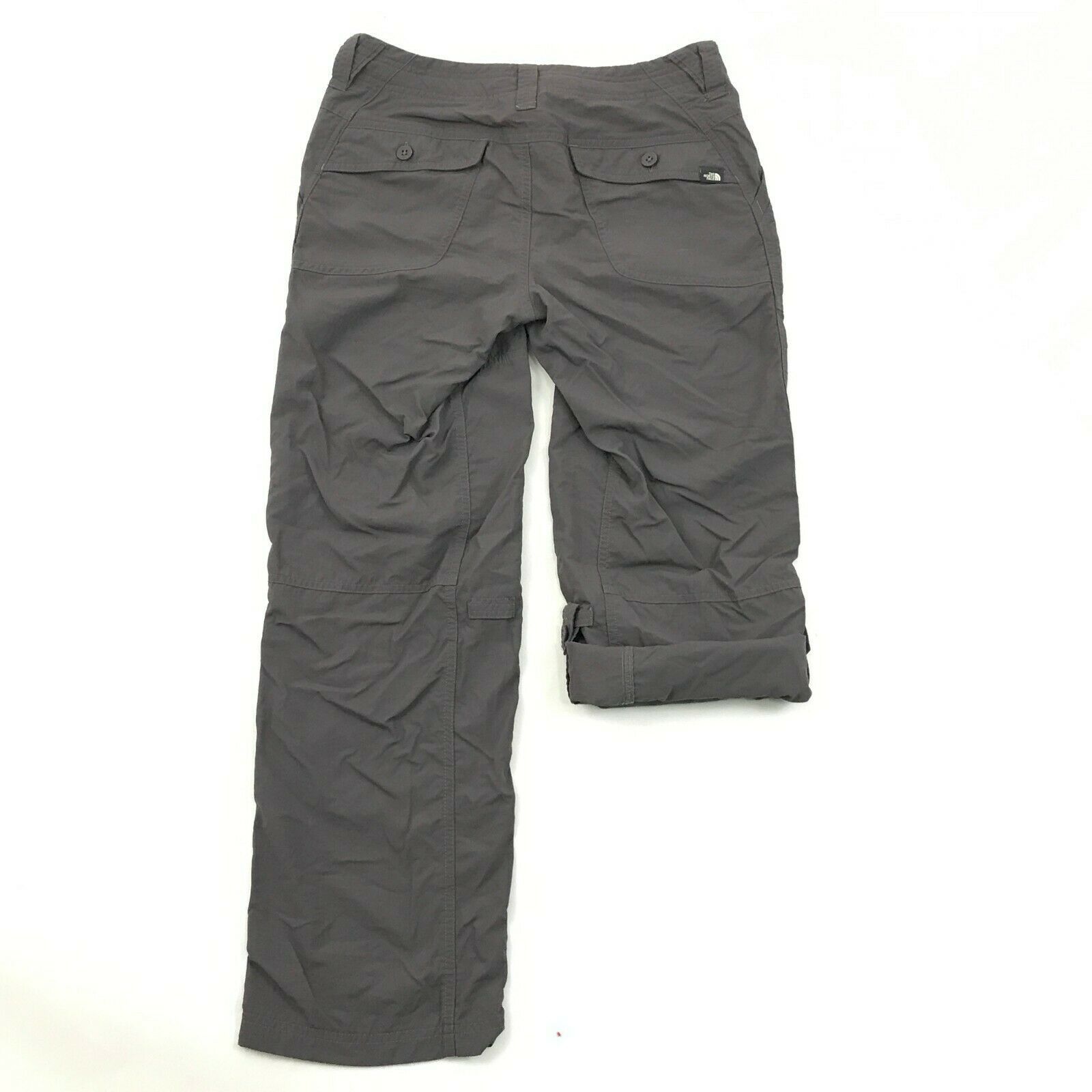The North Face Convertible Pants Size 2 Womens 28 Waist PACKABLE STOW ...