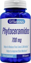 Phytoceramides 700mg - 200 Capsules All Natural Wheat Free - $37.13