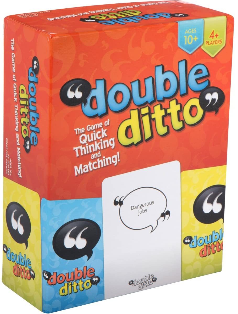 Double Ditto | The Hilarious Family Party Board Game for Adults Teens & Kids 10+