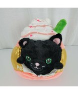 Squishable Pumpkin Spice Latte Black Cat 2019 10&quot; pillow plush Soft Cute - $59.39