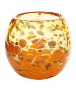 Orange Bowl Vase 4.5x4.5x4 - $34.24