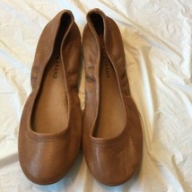 Lucky Brand Womens Emme Brown Leather Ballet Flats Size 7 NWOT - $24.75