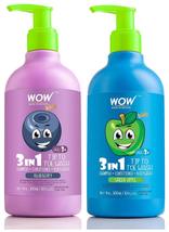 WOW Skin Science Kids 3 in Tip to Toe Wash - Shampoo + Conditioner + Bod... - $28.99