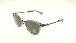 MONCLER MC018-S05 Shiny Black / Gray Sunglasses MC 018-S05 - $175.75
