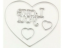 Hearts and I Love You Cutting Die Set - $7.19