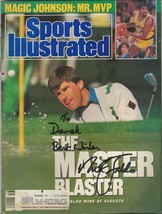 Nick Faldo Signed April 17 1989 Sports Illustrated Full Magazine Masters B