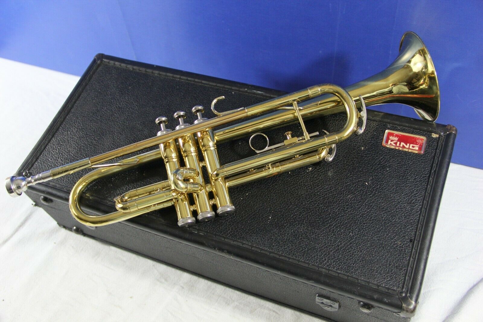 USA Made King 600 Trumpet w/ King Case, 7C mouthpiece Trumpet