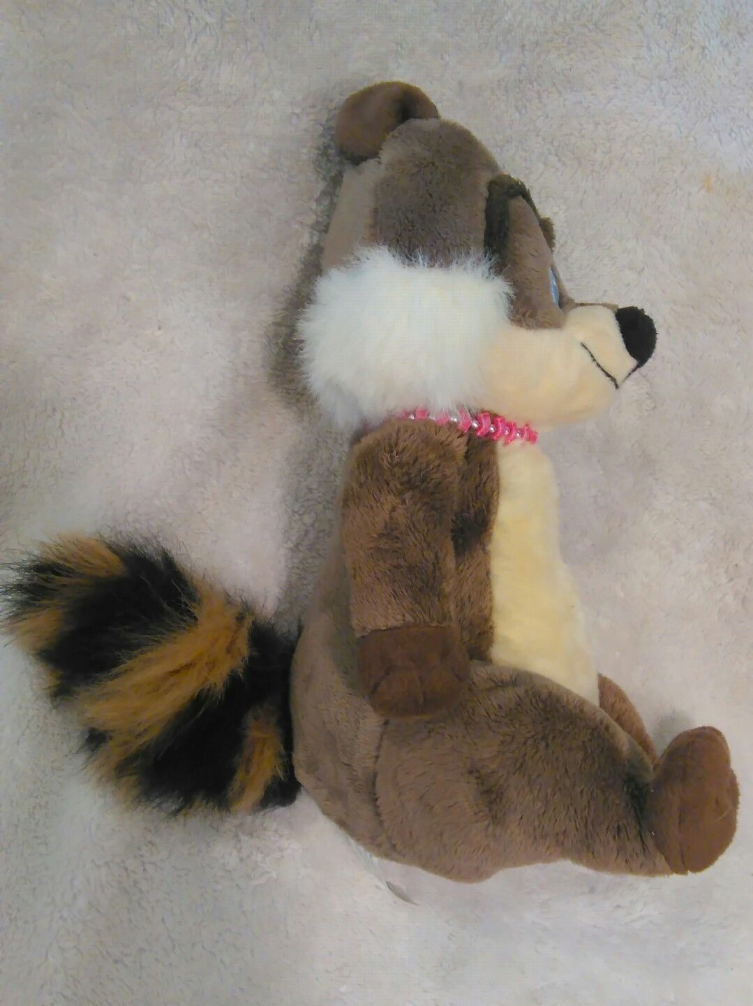 big racoon stuffed animal