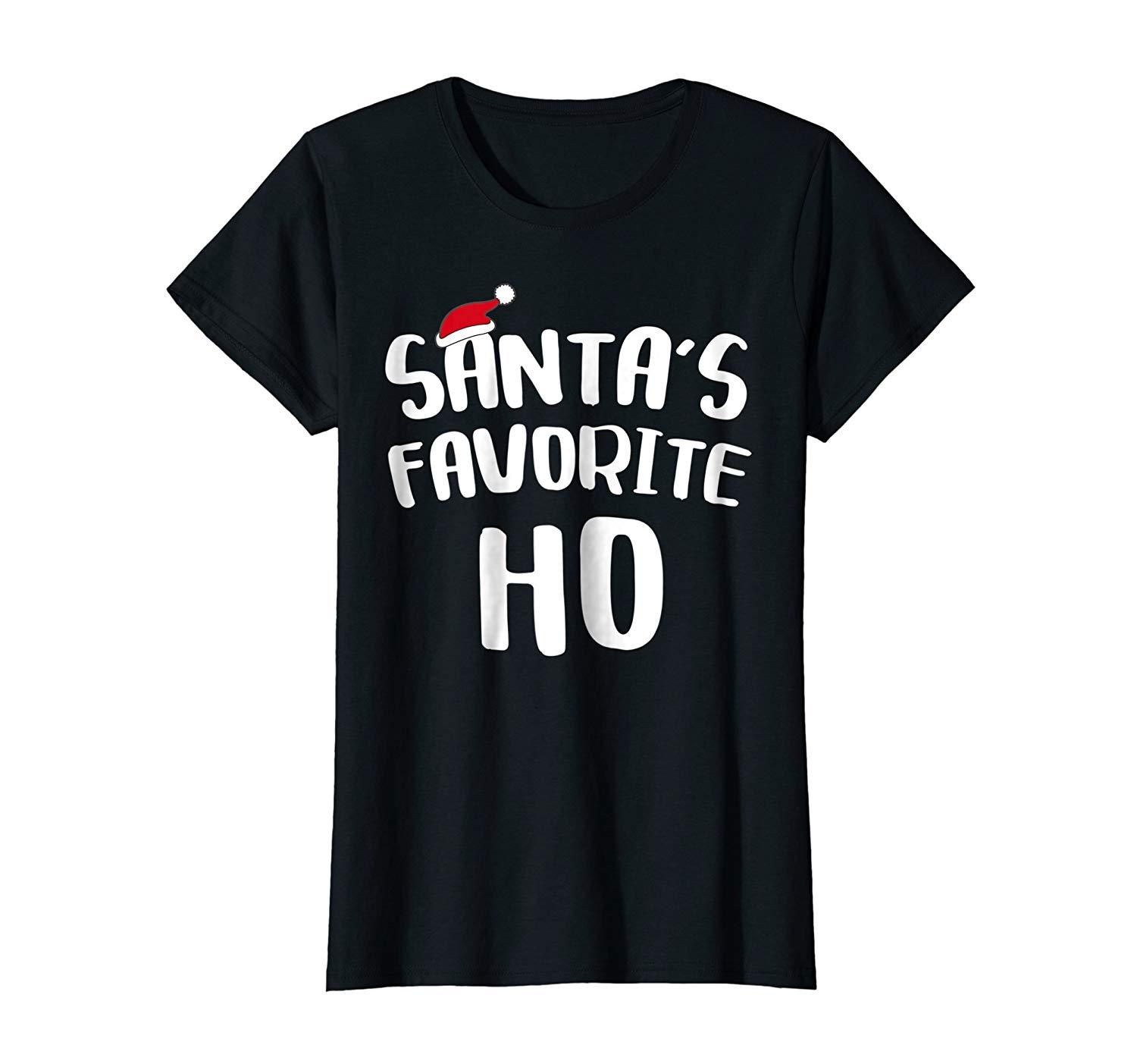 santa and santa's favorite ho shirts